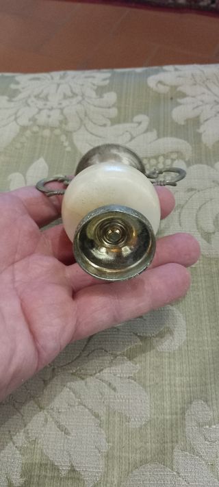 Piccola Anfora Vintage Onice e Metallo