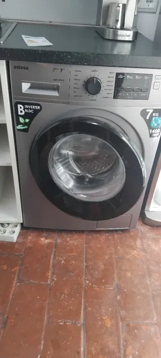 Lavadora Edesa 7kg 1400rpm Inverter BLDC