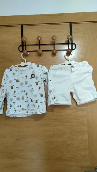 Conjunto niño camiseta y pantalón corto