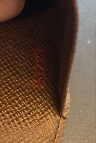 Porta tessere Louis Vuitton Damier Eben