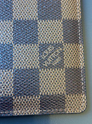 Porta tessere Louis Vuitton Damier Eben