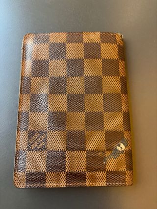 Porta tessere Louis Vuitton Damier Eben
