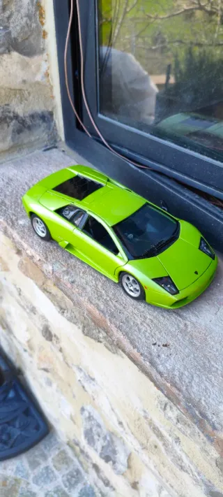 Modellino Lamborghini Murcielago Verde
