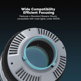 Lente Fresnel 10X Bowens DF-20 luces COB NUEVA