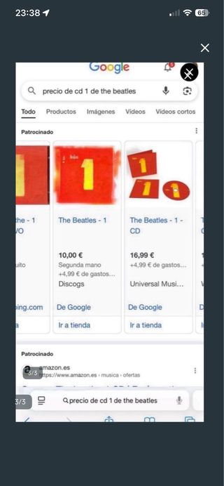 CD The Beatles 1 Grandes Éxitos