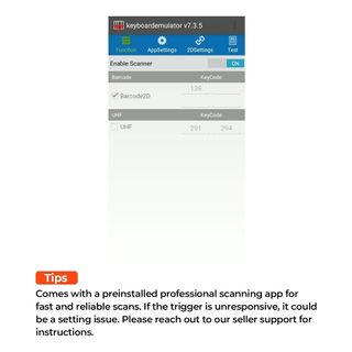 Android 14 escáner códigos barras MUNBYN NUEVO