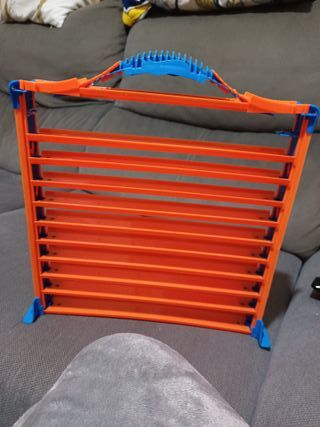 Estante Hot Wheels 10 Niveles Naranja