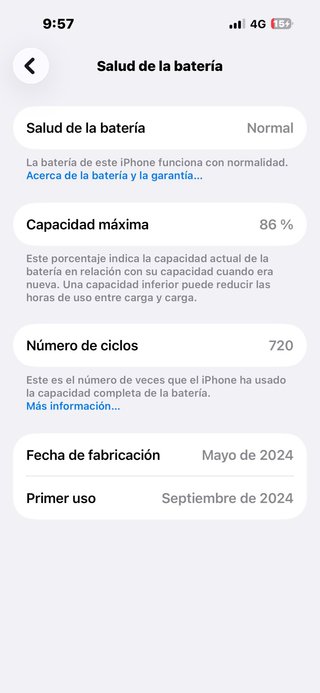 iPhone 15 Blanco