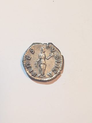 Moneda romana Adriano denario plata original