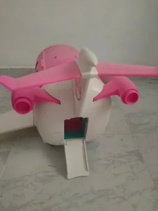 Aereo Barbie Rosa e Turchese