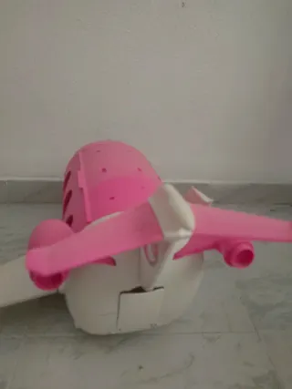 Aereo Barbie Rosa e Turchese