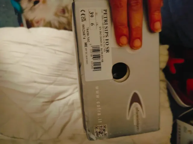 Botas de seguridad Cofra negras