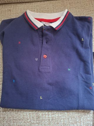 Polo Nautica azul marino niño Talla 16años.