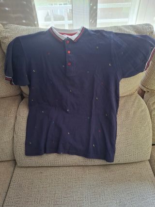 Polo Nautica azul marino niño Talla 16años.
