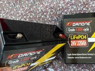 Baterías LiFePO4 Kedanone 24V 220Ah