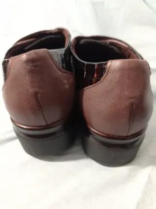 Zapatos Pitillos Marrones