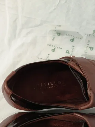 Zapatos Pitillos Marrones