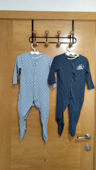 2 Pijamas niño azul