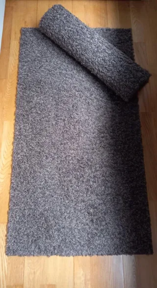 2 Tappeti Bertha Hogar Pelo Corto Grigio