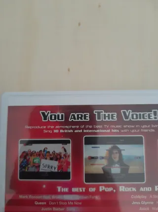 PRECINTADO. Juego Wii y WiiU La Voz