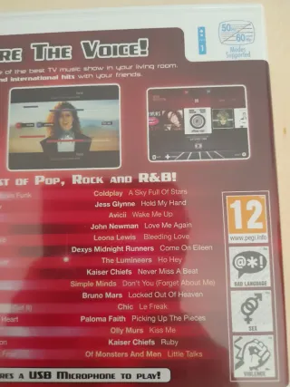 PRECINTADO. Juego Wii y WiiU La Voz