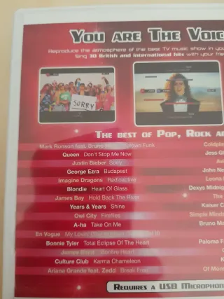 PRECINTADO. Juego Wii y WiiU La Voz