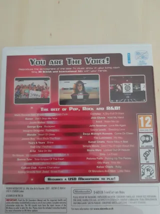 PRECINTADO. Juego Wii y WiiU La Voz