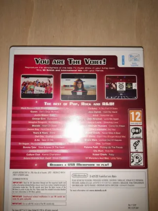 PRECINTADO. Juego Wii y WiiU La Voz