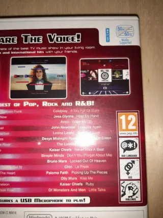 PRECINTADO. Juego Wii y WiiU La Voz