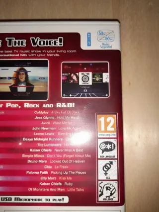 PRECINTADO. Juego Wii y WiiU La Voz