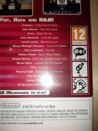 PRECINTADO. Juego Wii y WiiU La Voz