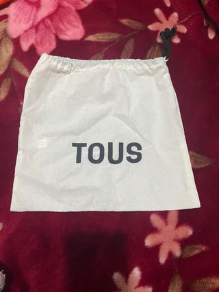 Bolsa de tela TOUS/ guarda polvo