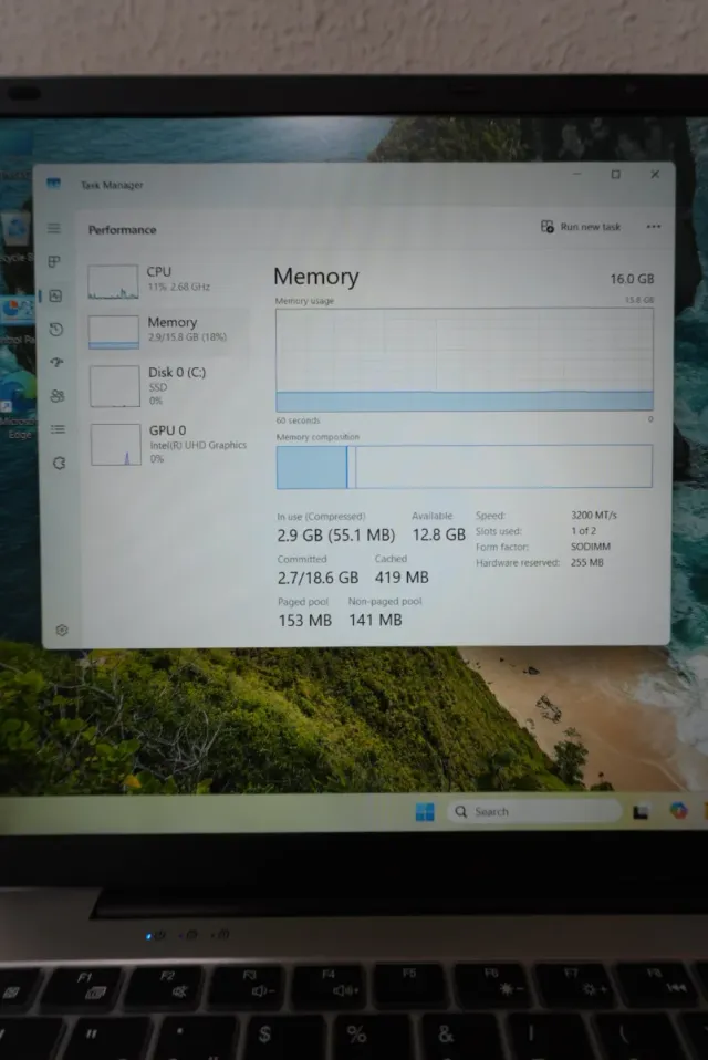 NUEVO Ordenador Portátil Intel N95 16Gb 512Gb SSD