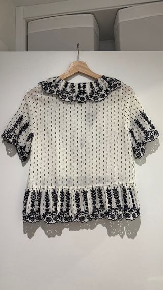 Blusa Zara bordada
