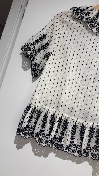 Blusa Zara bordada