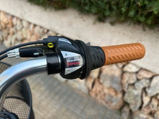 Bicicleta Paseo Negra con Cesta