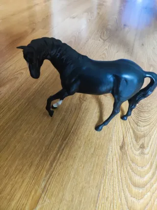 2 Figuras Caballo Porcelana Beswick Black