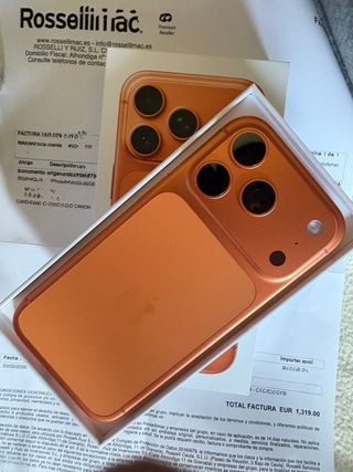 iPhone 17 Pro Naranja