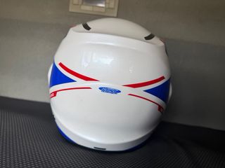 Casco Scorpion Exo-Tech Evo Azul Blanco