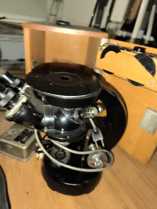 Microscopio Antiguo Carl Zeiss