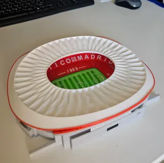 Maqueta Estadio Metropolitano - Atletico de Madrid