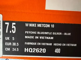 Nike Metcon 10 Scarpe da Ginnastica Blu Oro