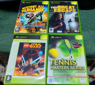 Pack 4 Juegos Xbox clásica