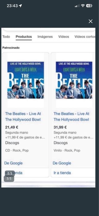 CD The Beatles Live At The Hollywood Bowl