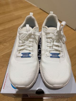 Zapatillas Skechers Blancas Mujer
