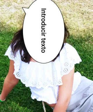 Camiseta blanca bordada niña