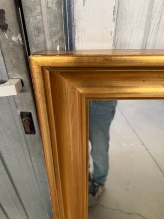 Espejo antiguo pan de oro