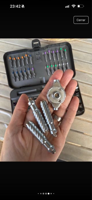 Juego Destornilladores Magnéticos 66 en 1