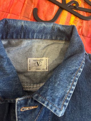 Giacca denim Valentino anni 70-80