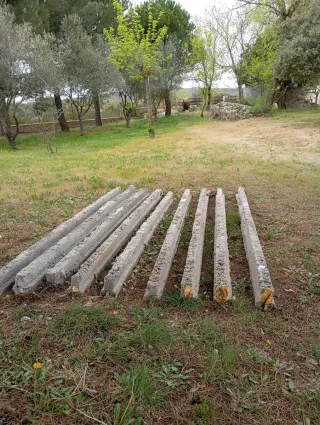 Vigas de hormigón - ya en suelo Carga fácil- Urge